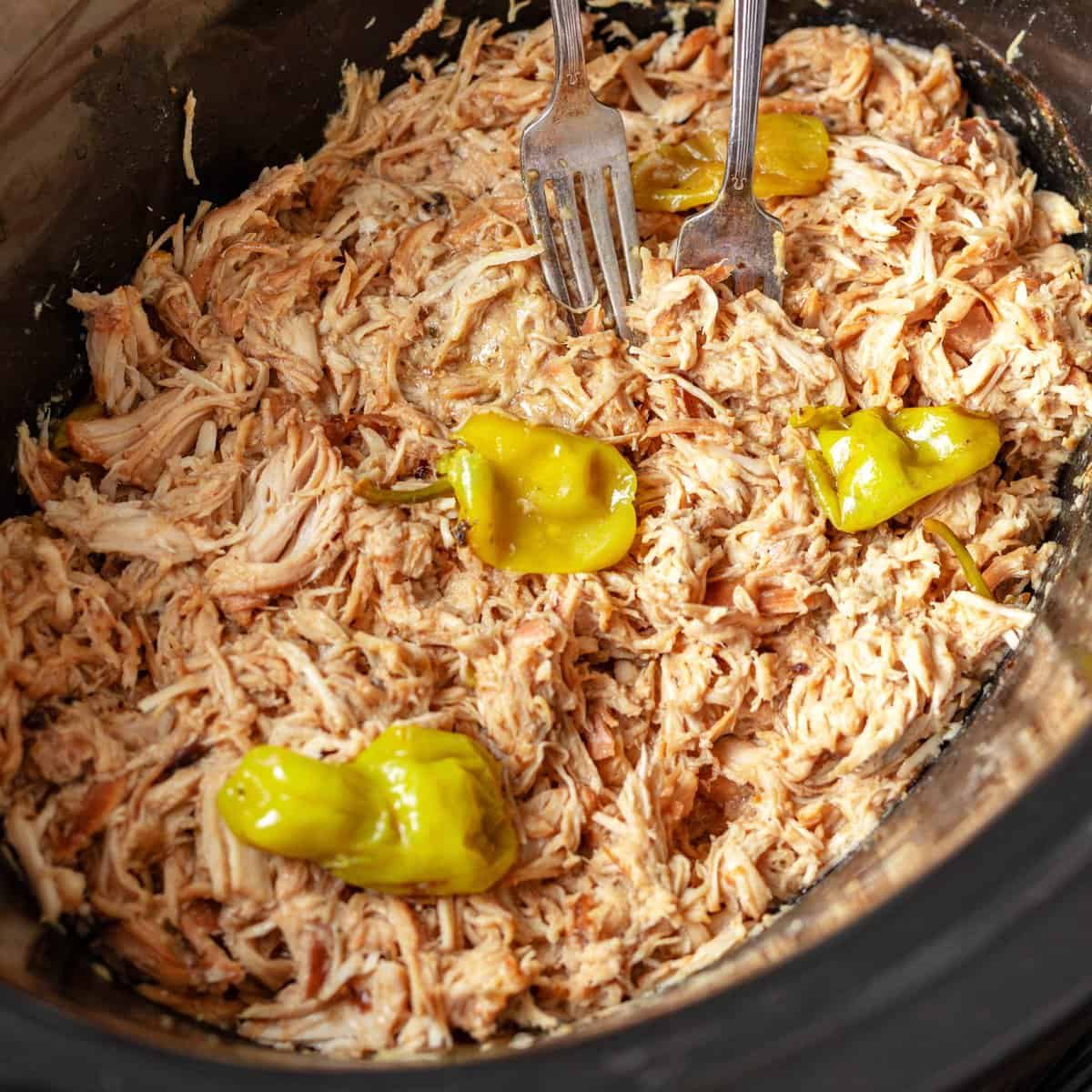 Crock Pot Mississippi Chicken